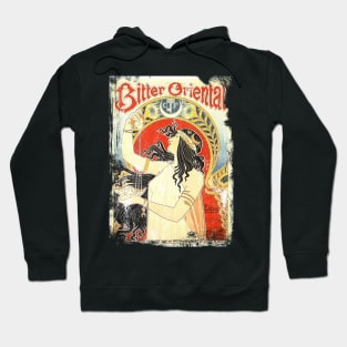 Art Nouveau - Bitter Oriental Alphonse Mucha Hoodie